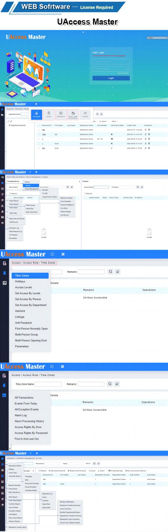 Mặt và dấu vân tay và thẻ RFID 3